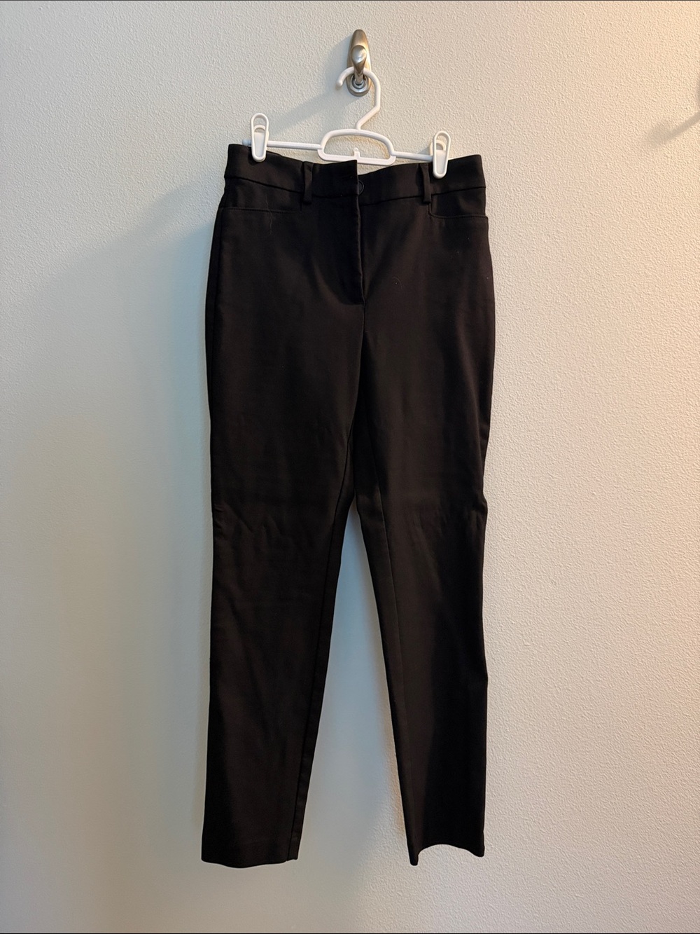 LOFT Black Trousers with Sleek Finish
